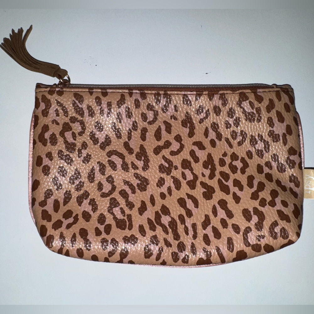 IPSY Cheetah Print Makeup Bag